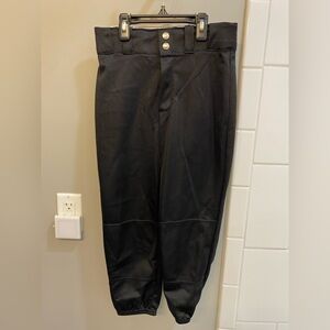 Wilson Black Baseball Pants / Size Youth M / VGUC